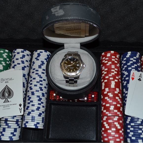 TAG Heuer Aquaracer Black Dial Silver Watch - Picture 6 of 7